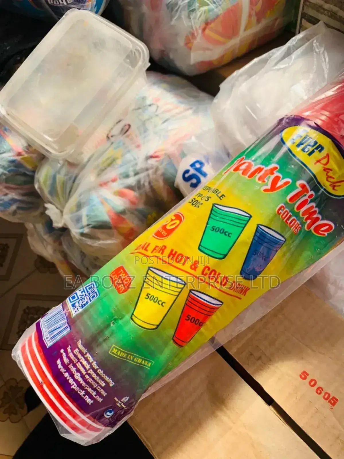 Everpack Disposable Design Paper Cups 50pcs