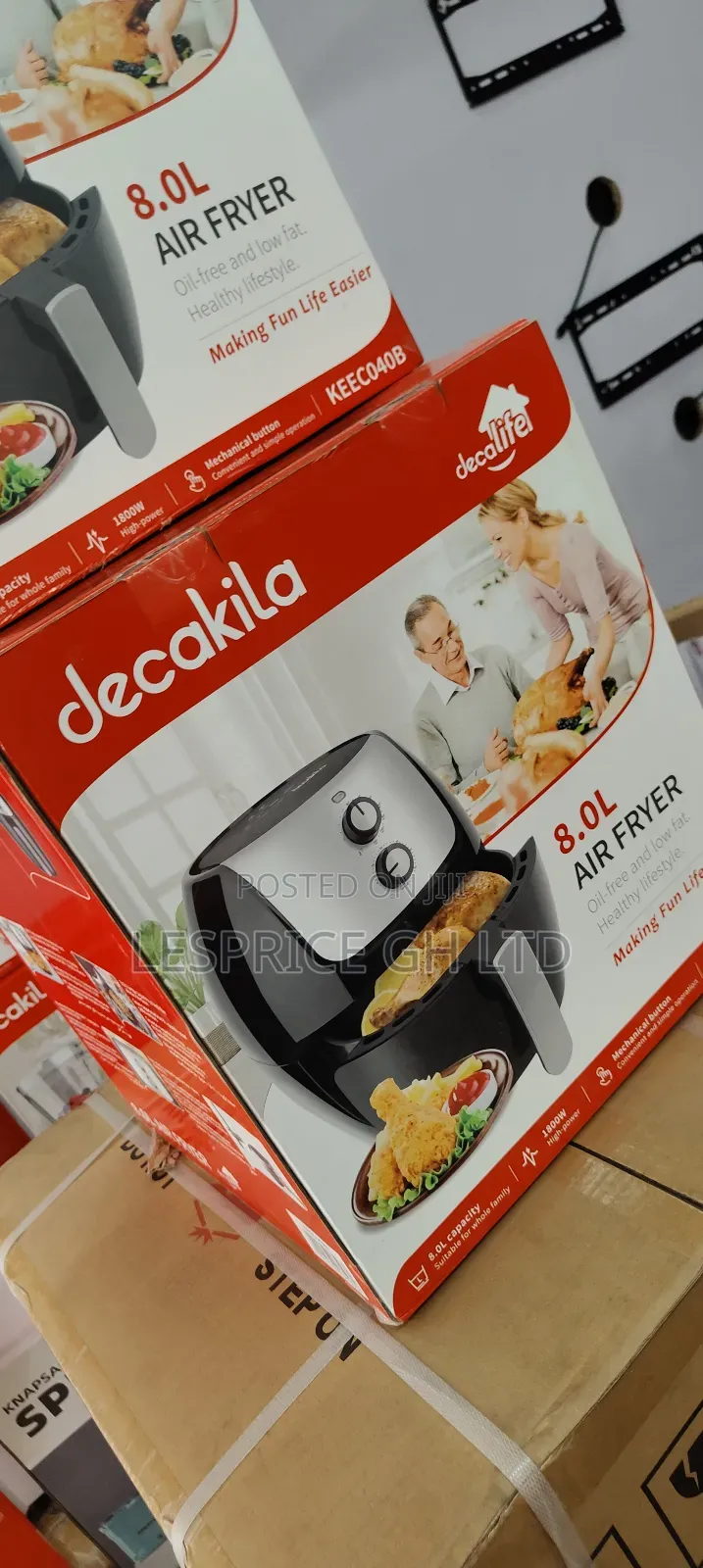 The Best Choice-Decakila 8.0l Air Fryer