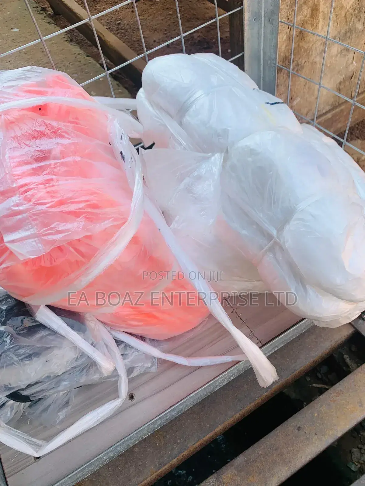 Olonka, Apapaye, Half,Margarine Rubber Polythene Bags Bundle Sack Bay