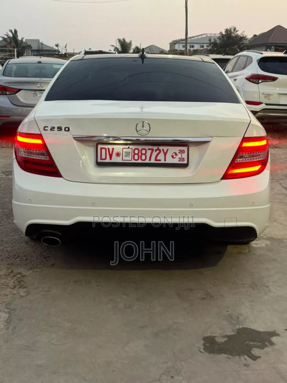 Mercedes-Benz C250 2014 White