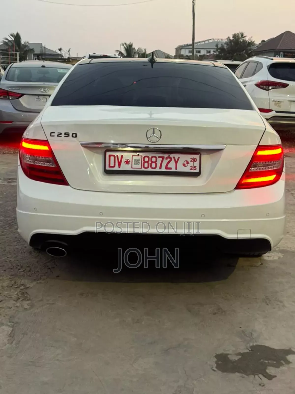 Mercedes-Benz C250 2014 White