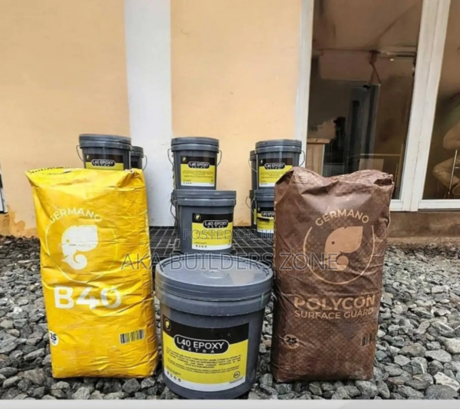 Germano Damproof Chemical 3set B40,L4o and Poly-Con