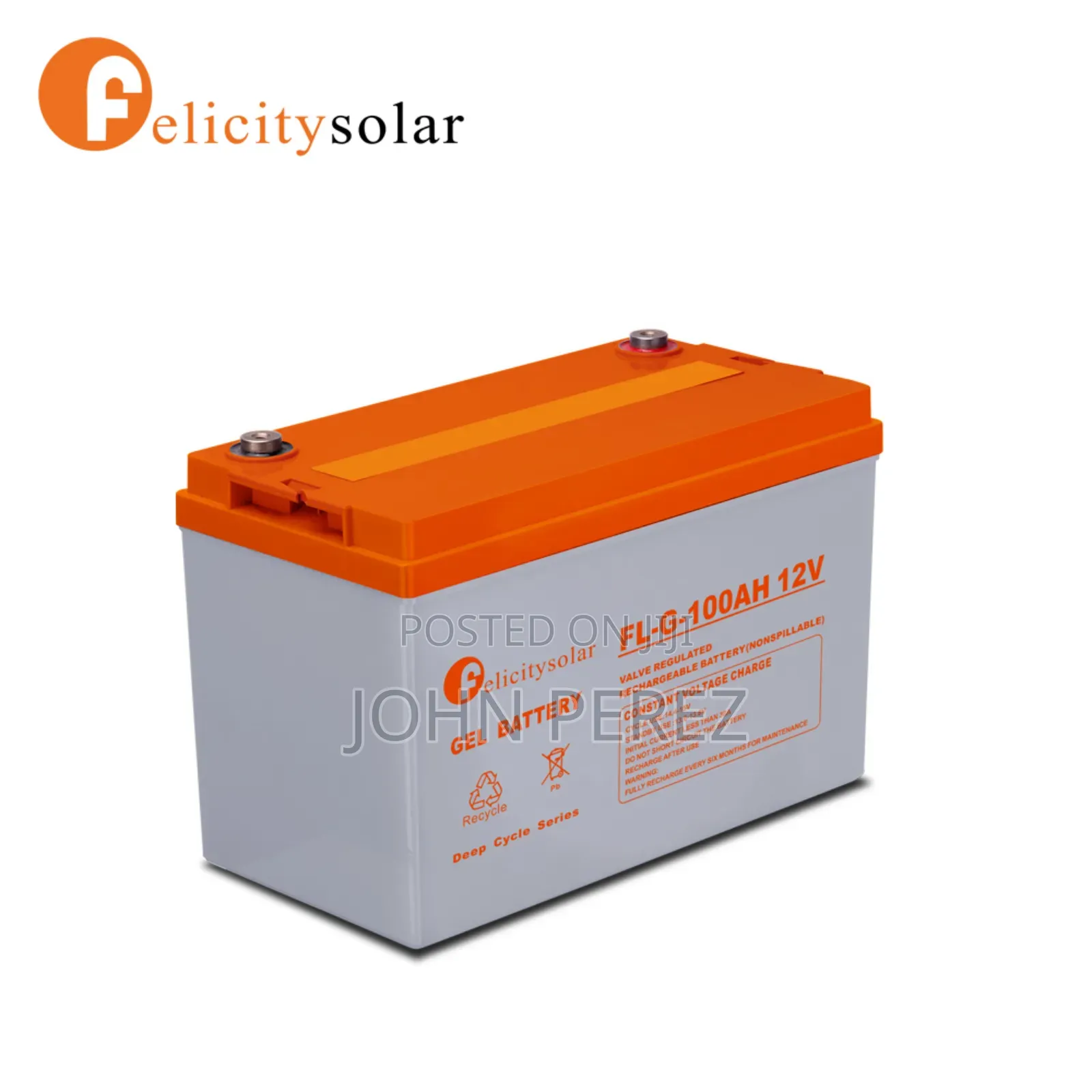 12v 100ah Felicity Gel Battery
