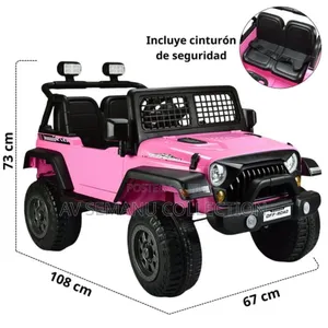 Jeep Truck Nel-618 12v Electric Kids Ride on Car Leather Seat Rubber