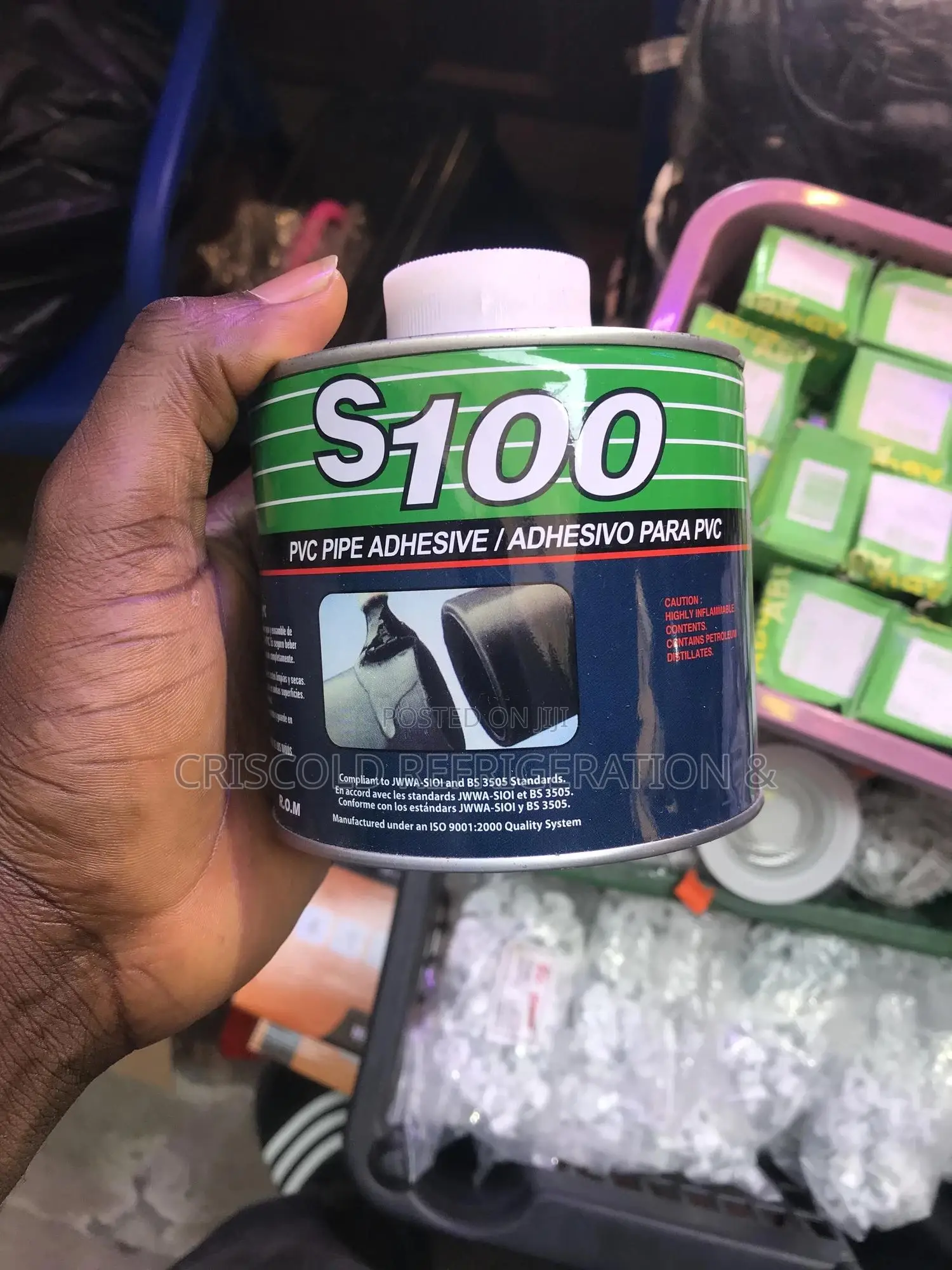 S100 PVC Pipe Adhesive