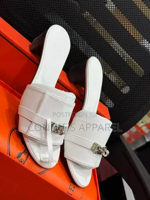 Original Hermes Block Slippers Heel For Women