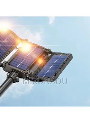 Solar Streetlight Cob Motion Sensor With 3 Headsmodes Life Waterproof