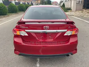 Toyota Corolla S 4dr Sedan (1.8L 4cyl 4A) 2013 Red