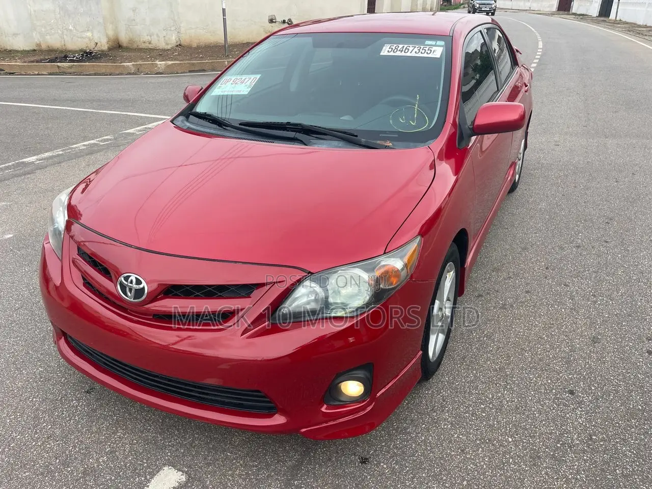 Toyota Corolla S 4dr Sedan (1.8L 4cyl 4A) 2013 Red
