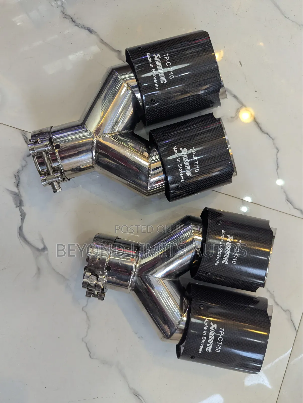 Universal Carbon Fiber Tail Pipe