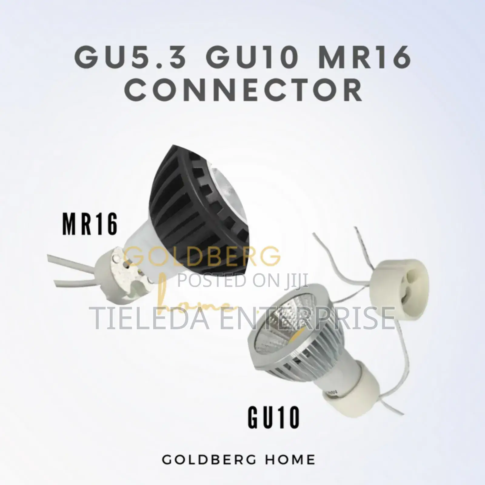 Gu10 Led Bulb With Connectors