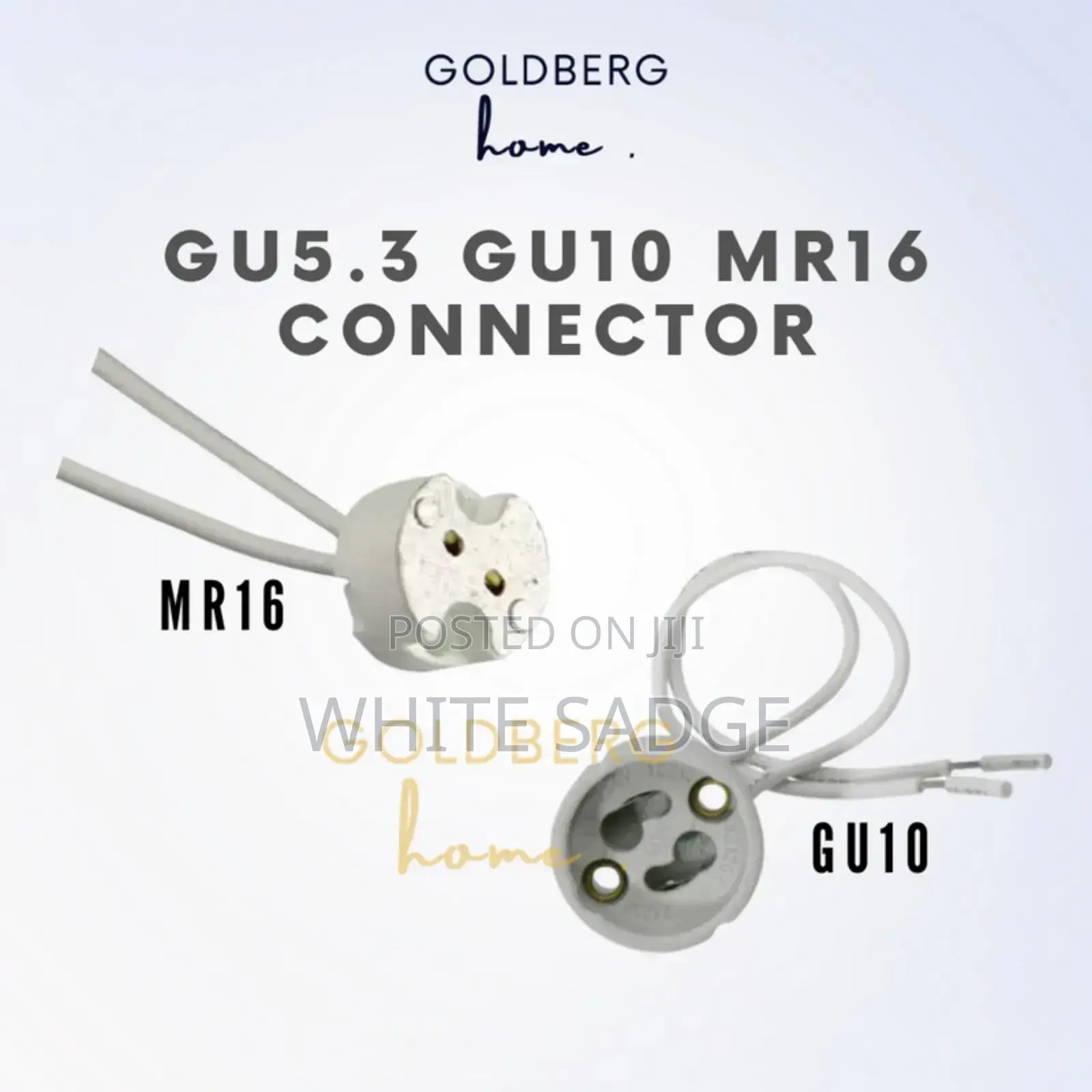 Gu10 Led Bulb With Connectors