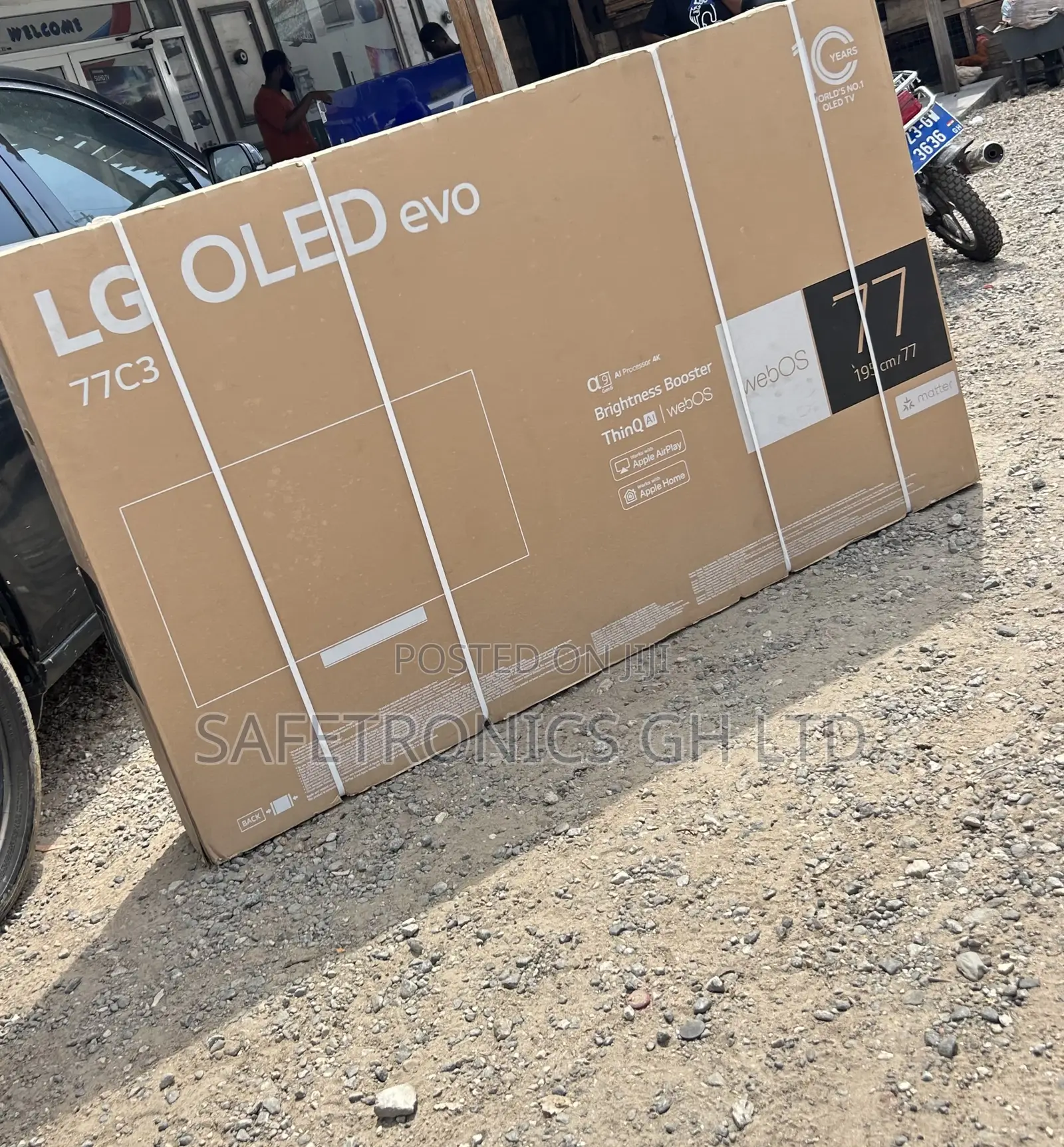 Secure Oled Smart Uhd Lg Sleek 77c3 77” Tv