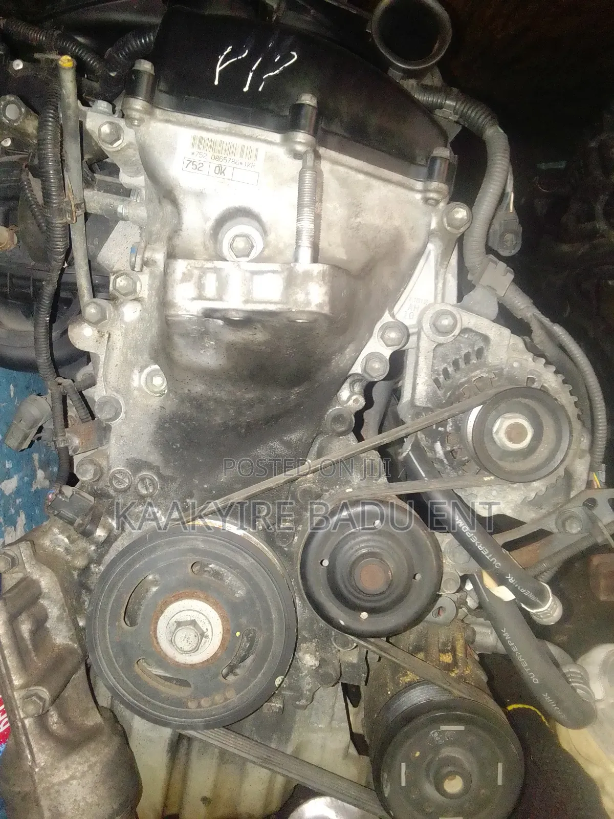 Toyota Vitz 3 Plugs Engine