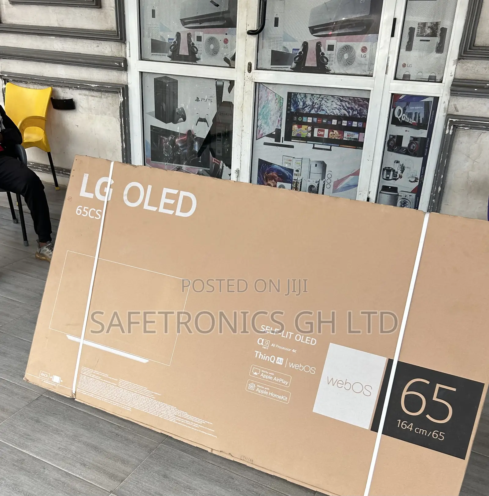 Perfect Sleek Clear 65 Inch Lg Oled Smart 65cs Tv