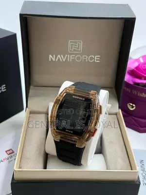 Naviforce Digital Sports Silicone /Rubber Strap Watch