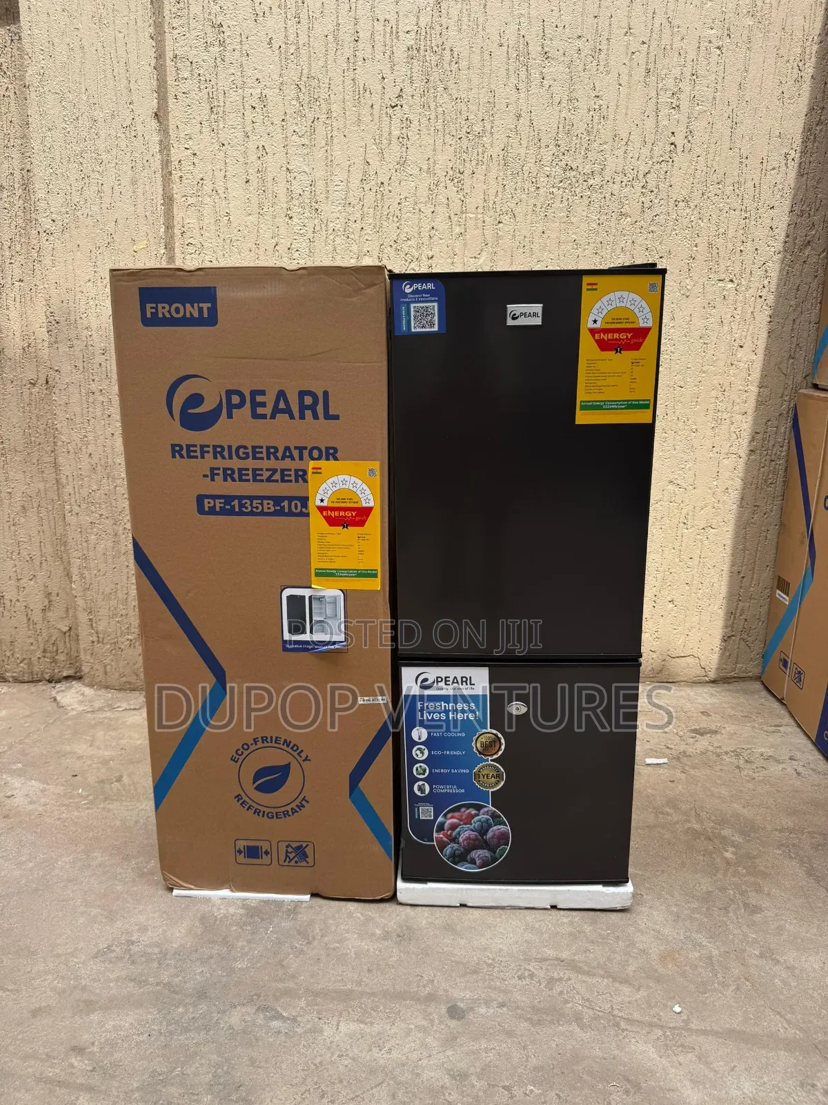 All New Pearl Double Fridge