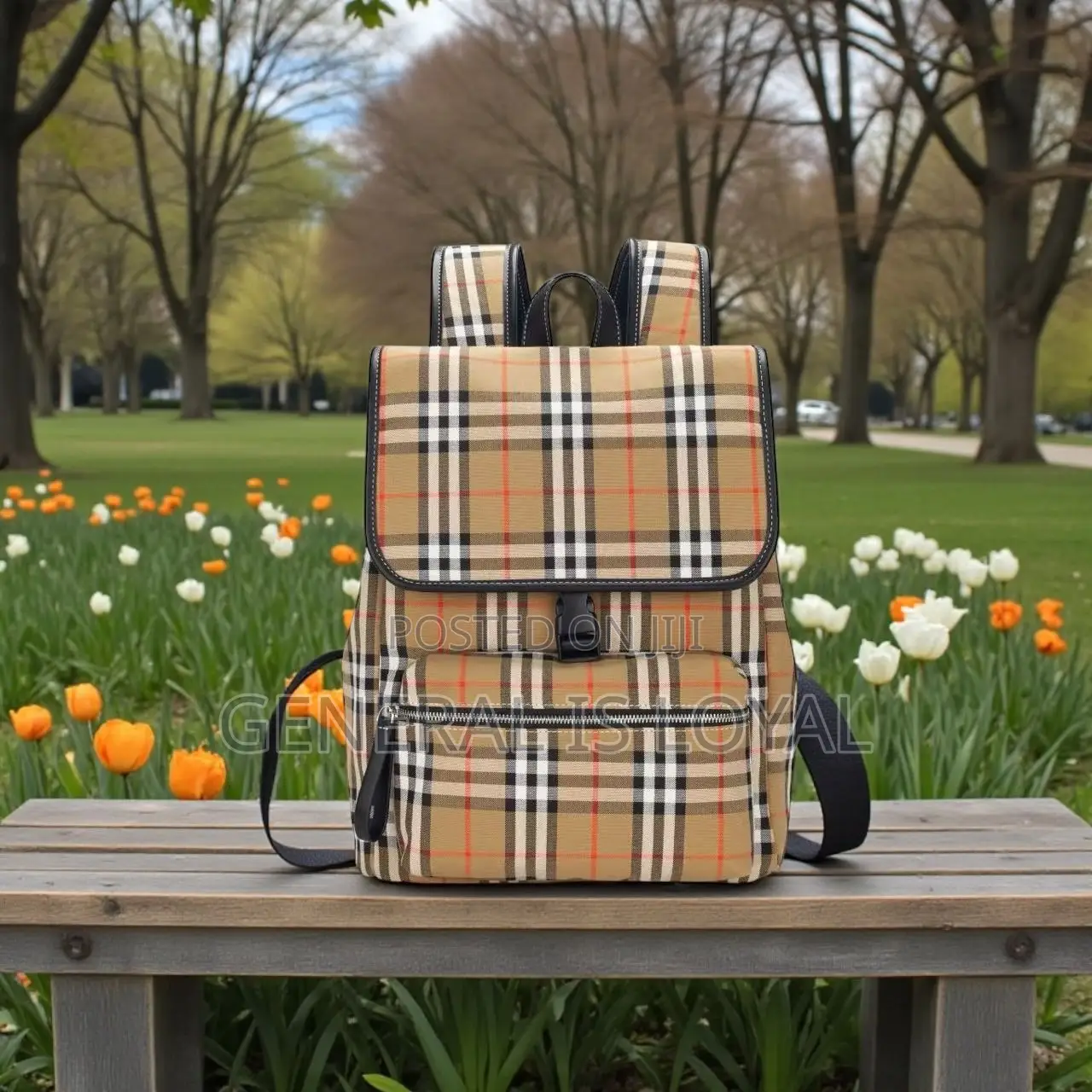 Burberry Fabric Backpack