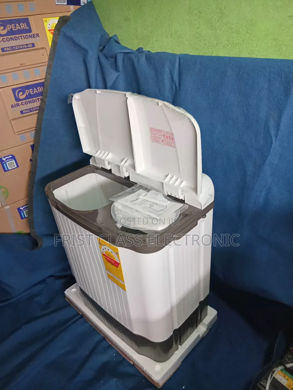 Eco-Friendy Nasco 5 Kg Twin Tub – Wash Smart, Save Water!