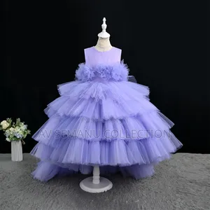 Girls Princess Birthday Party Gown