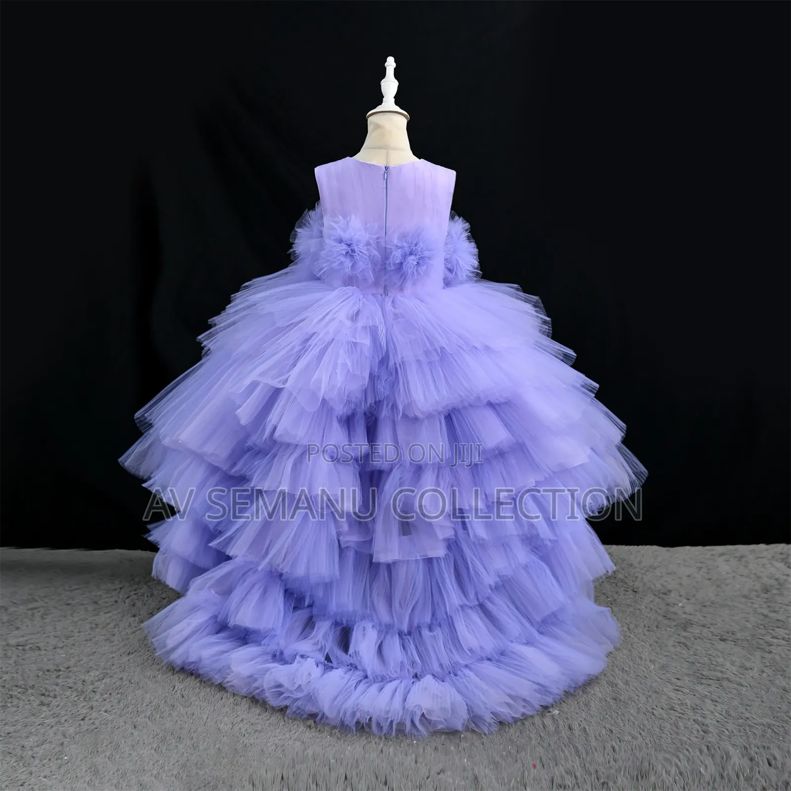 Girls Princess Birthday Party Gown