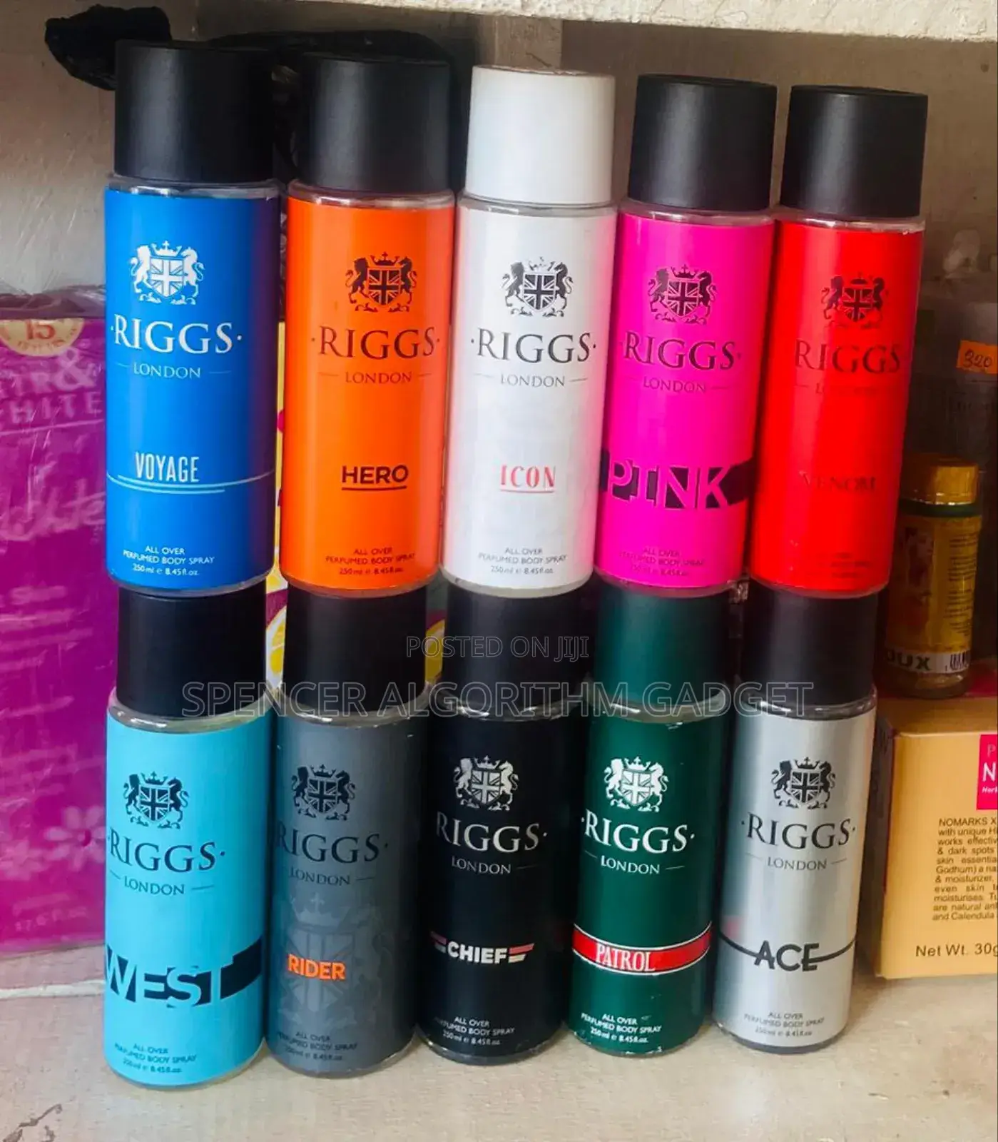 Riggs Body Splash/ Body Mist