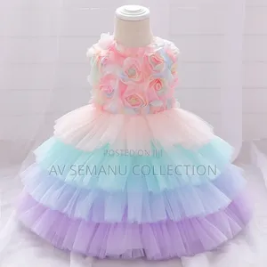 Baby Girl Rainbow Dress