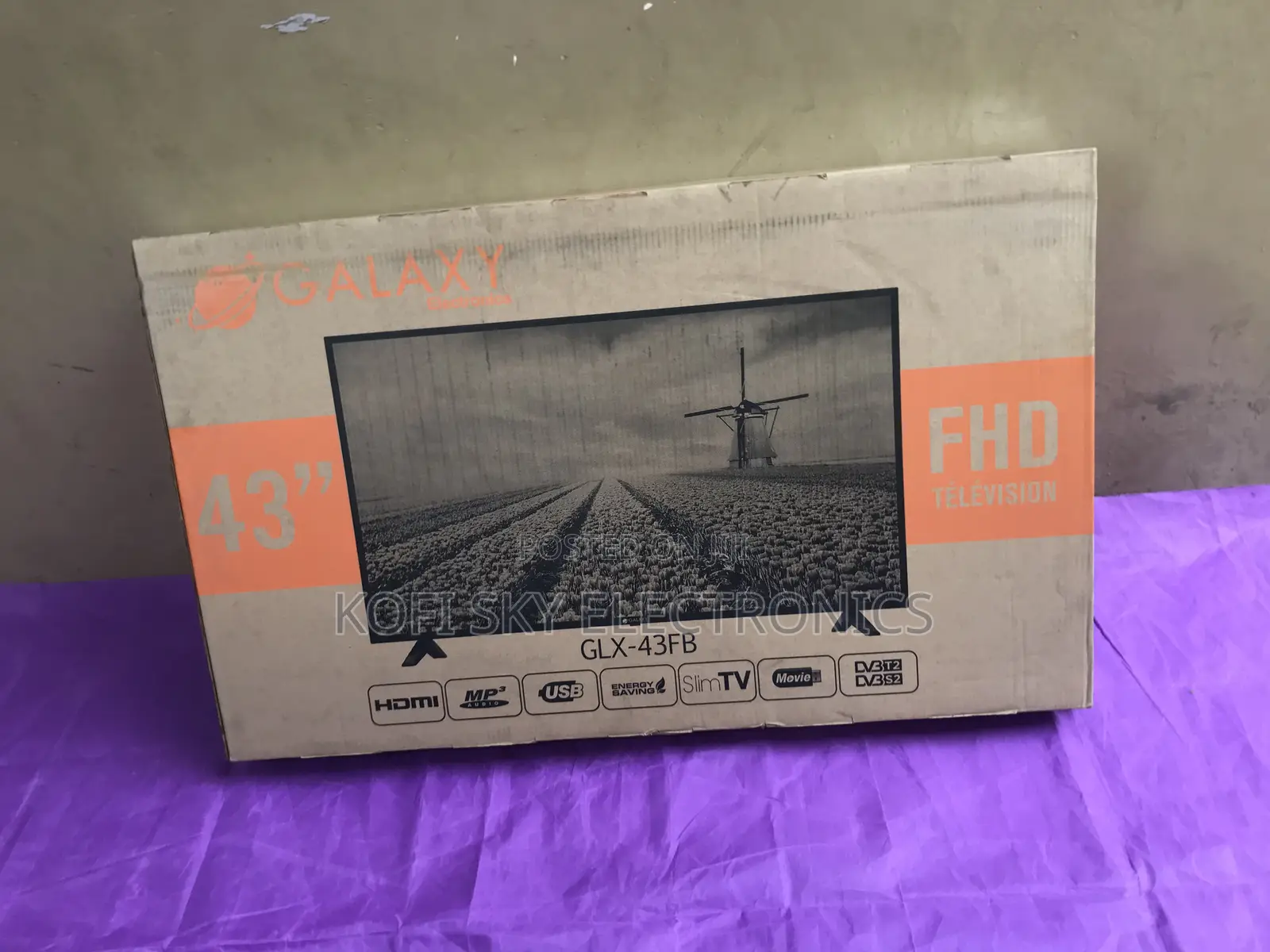Well Made Galaxy 43inch Digital Satellite Tv