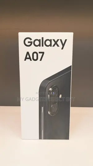 New Samsung Galaxy A07 4G 64 GB Black
