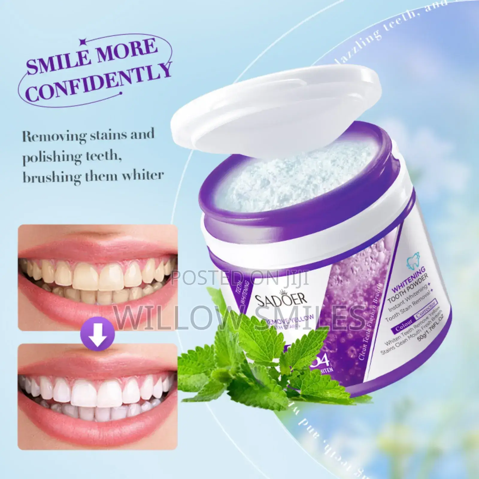 V34 Teeth Whitening Powder
