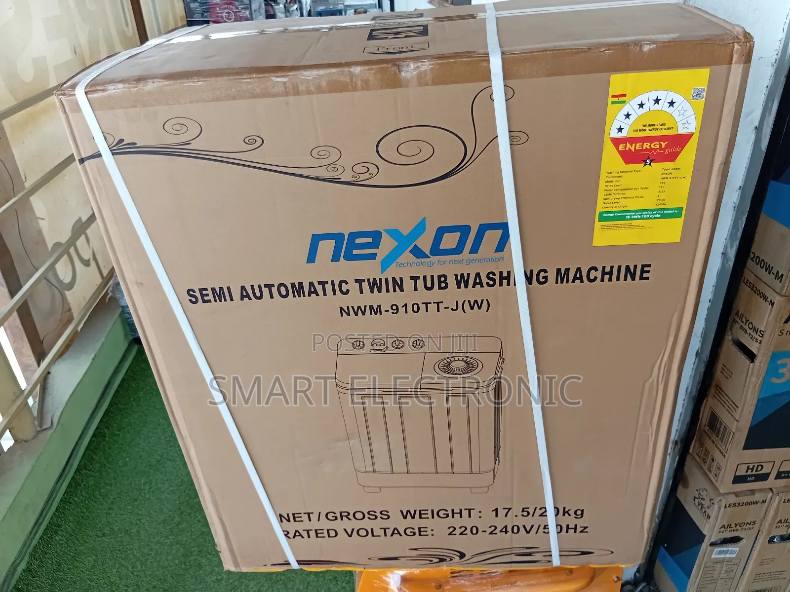 Nexon 5kg Freshwave Laundry Machine
From Nexon