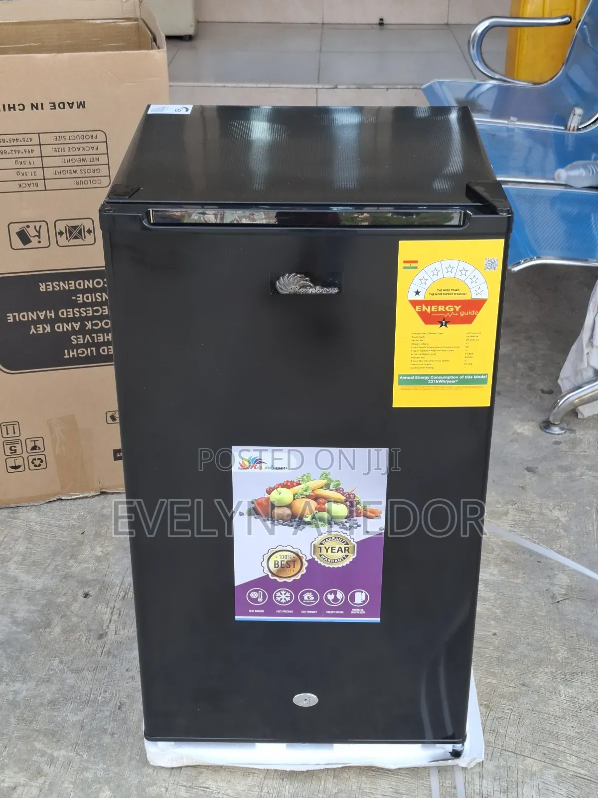 Cooling Star Rate of Rainbow Table Top Fridge 90ltrs for Sale