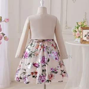 Weet Heat Rose Girls Dress With Jacket