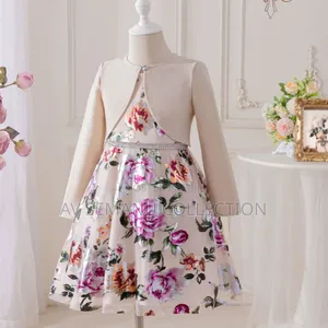 Weet Heat Rose Girls Dress With Jacket