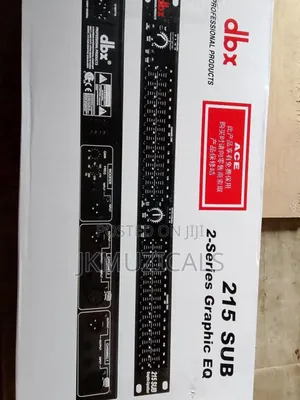 Dbx Equalizer 215/131_ Single Graphic Eq | Single Equalizer