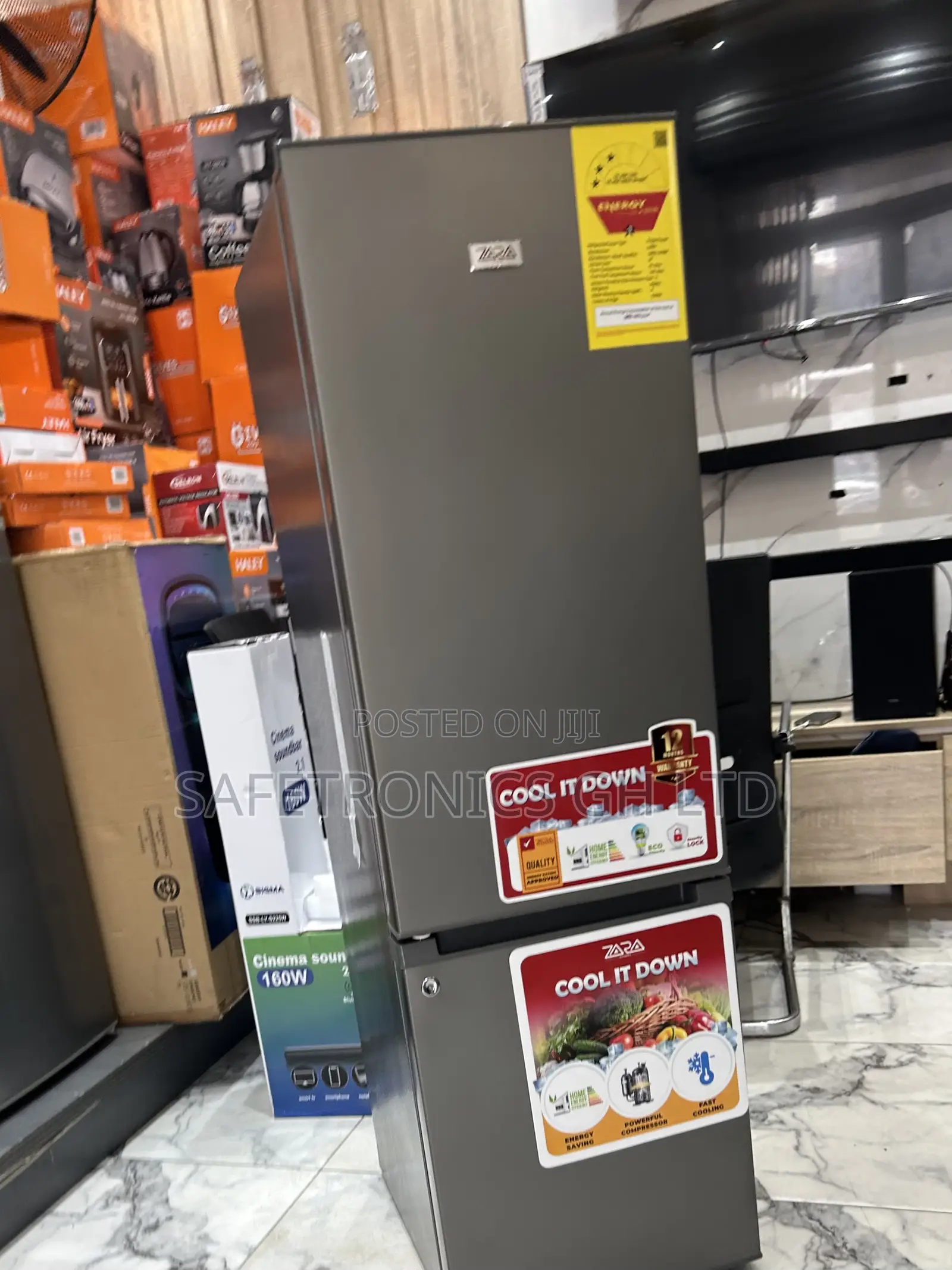 Try Extremely Zara-240bf Dark Grey Refrigerator (161ltrs)