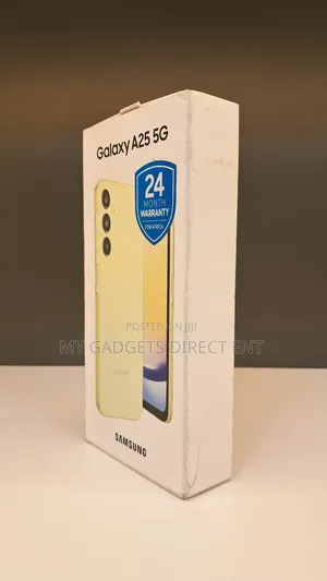 New Samsung Galaxy A25 256 GB Yellow