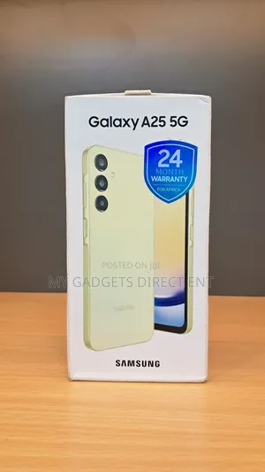 New Samsung Galaxy A25 256 GB Yellow