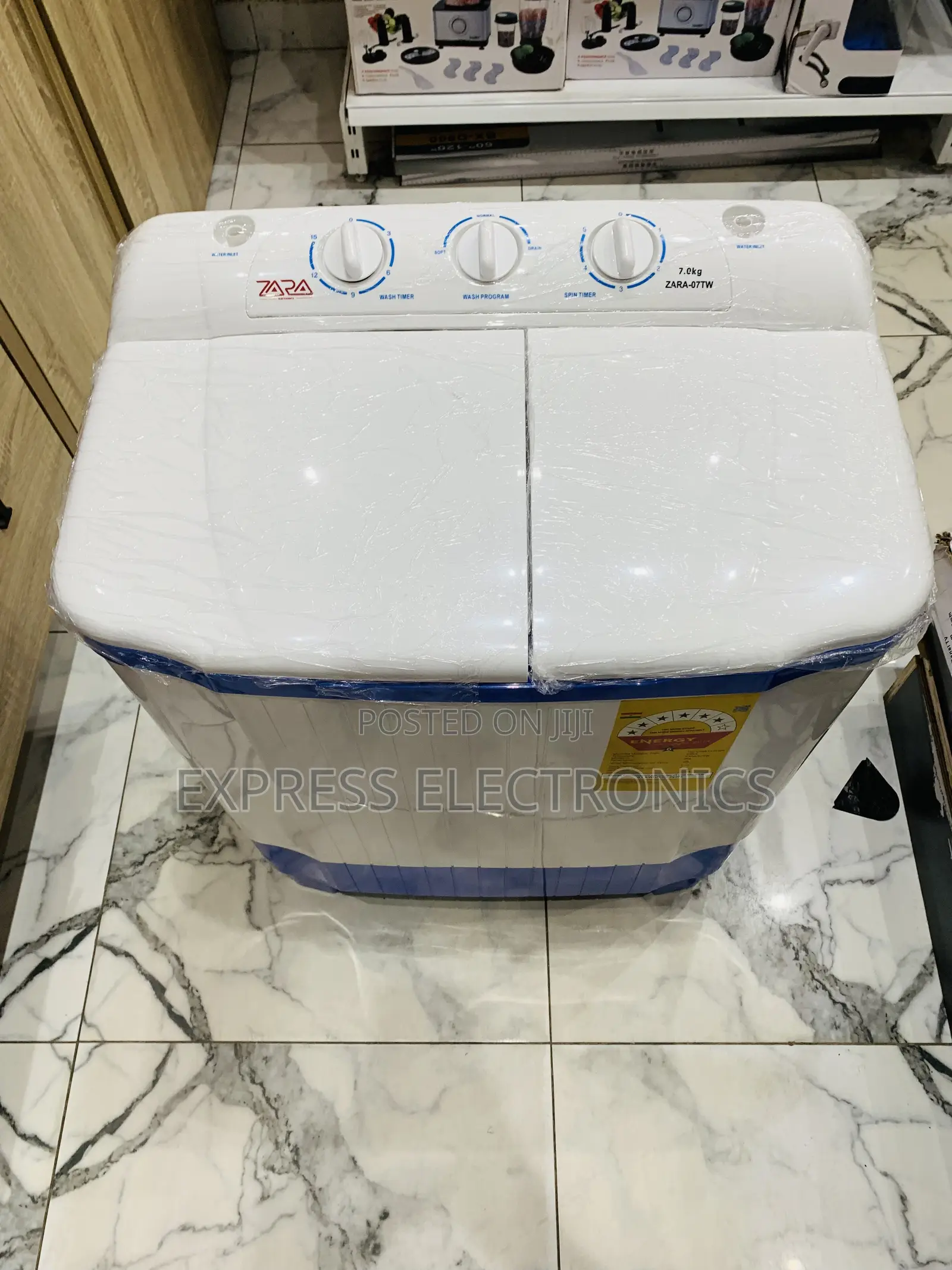 Call and Order Zara 7kg Top Load Twintub Washing Machine