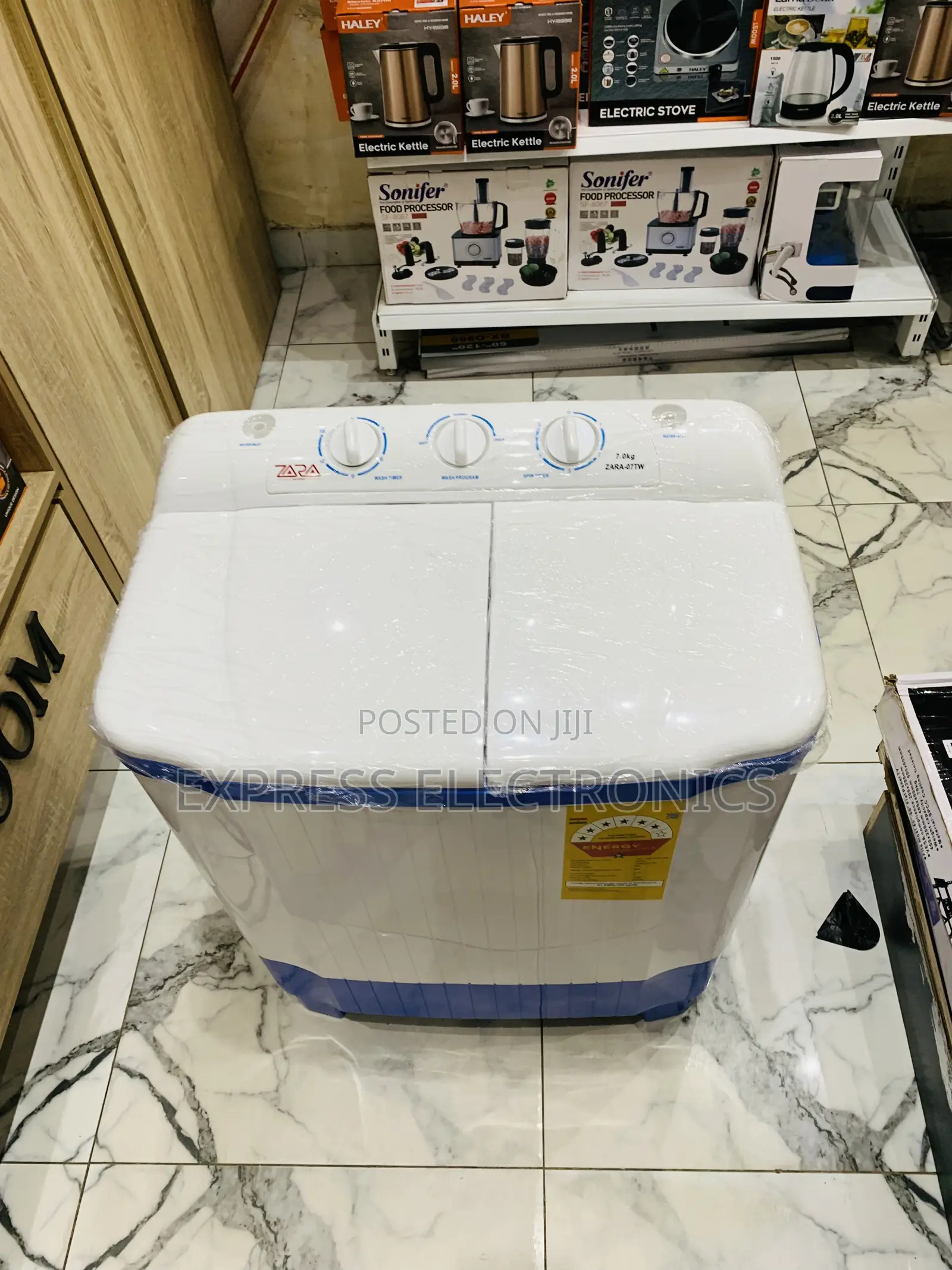 Hot Deals on Zara 7kg Topload Wm Twintub Semi Automatic