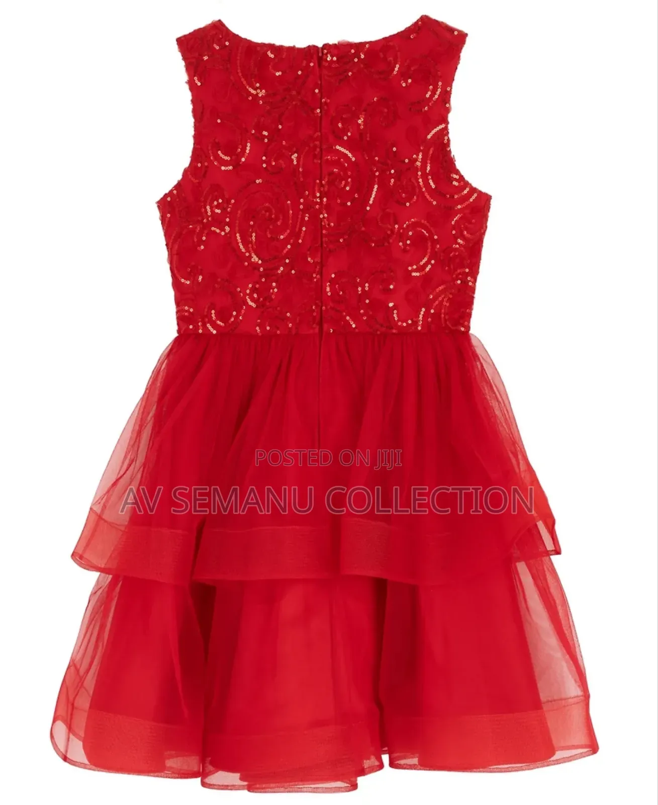 Rare Editions Girl Red Dress