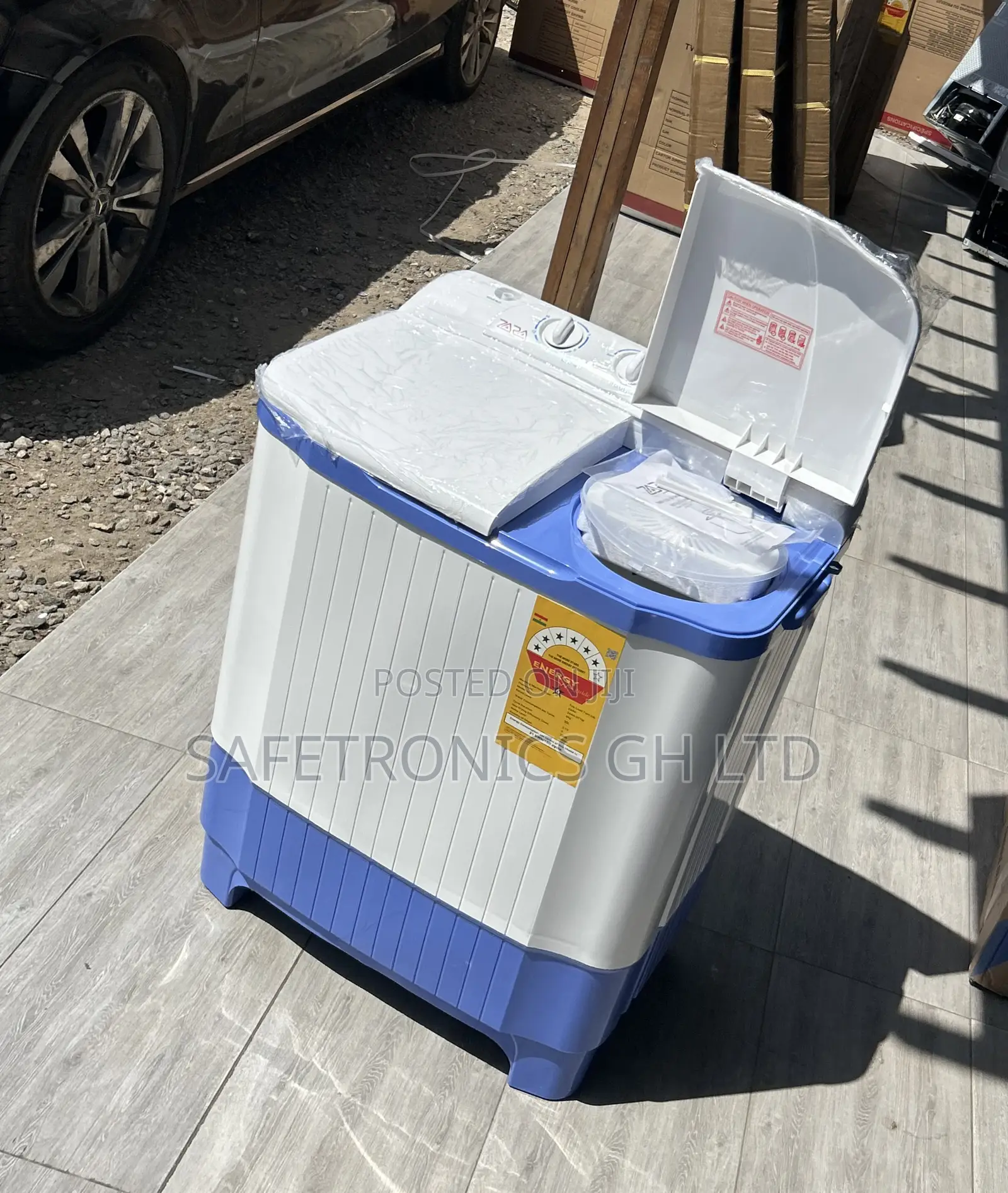 Newly Sealed Electric Zara White/Blue 7kg Washingmachine