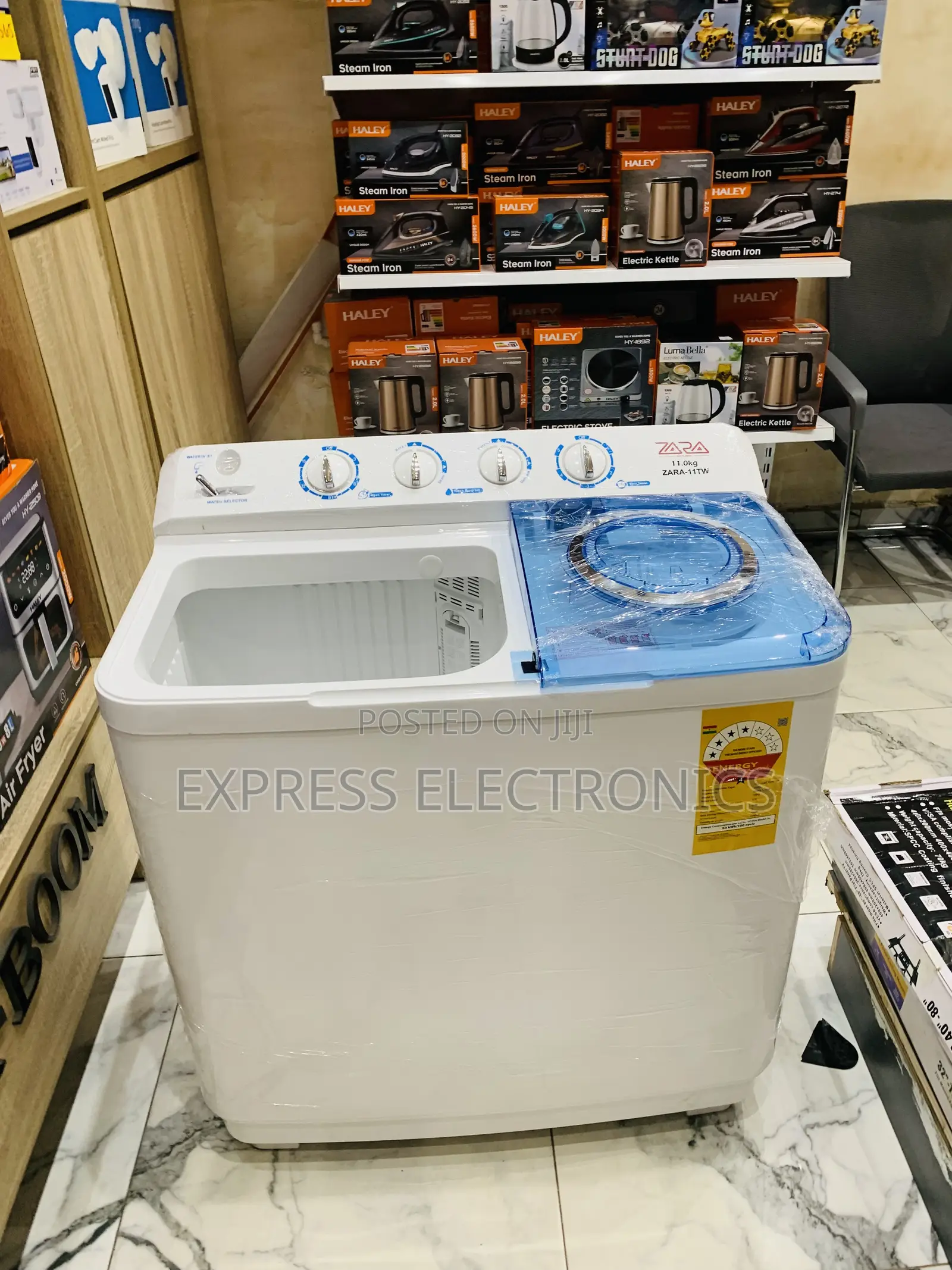 Spectacular Performance Washing Machine 11kg Topload Zara Twintub