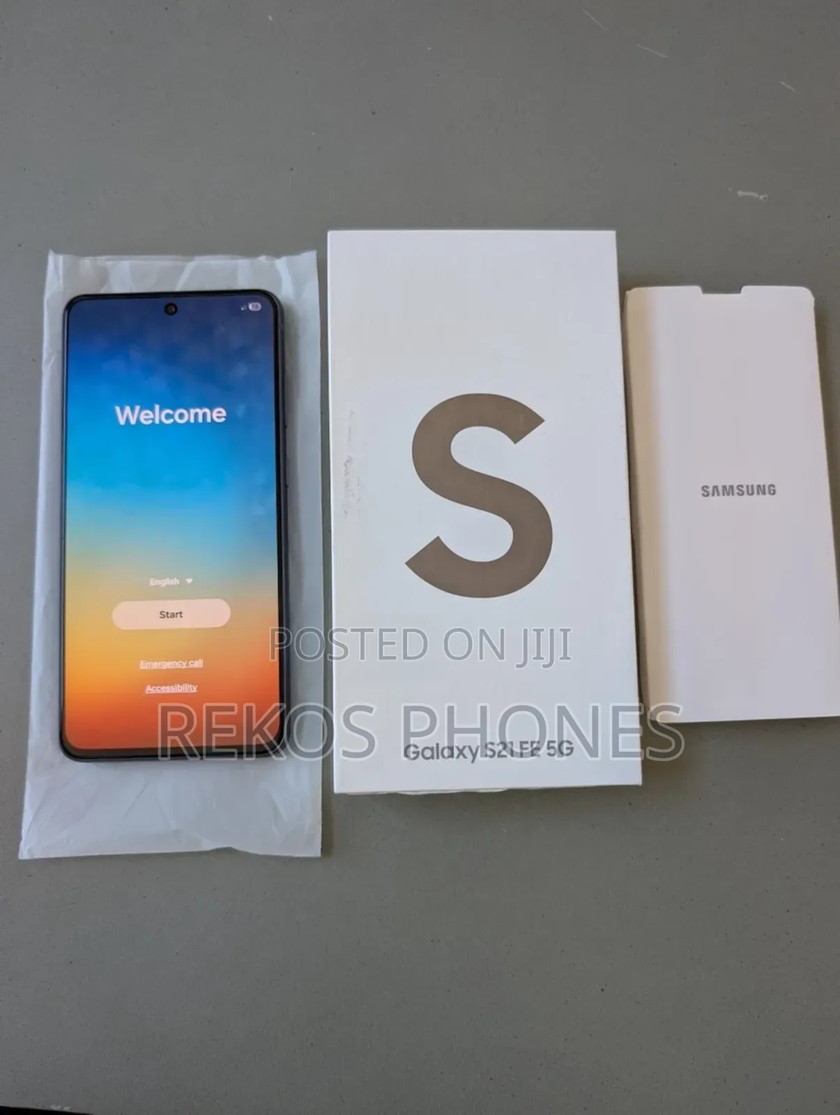 New Samsung Galaxy S21 FE 5G 128 GB Blue
