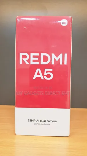 New Xiaomi Redmi A5 4G 64 GB Black