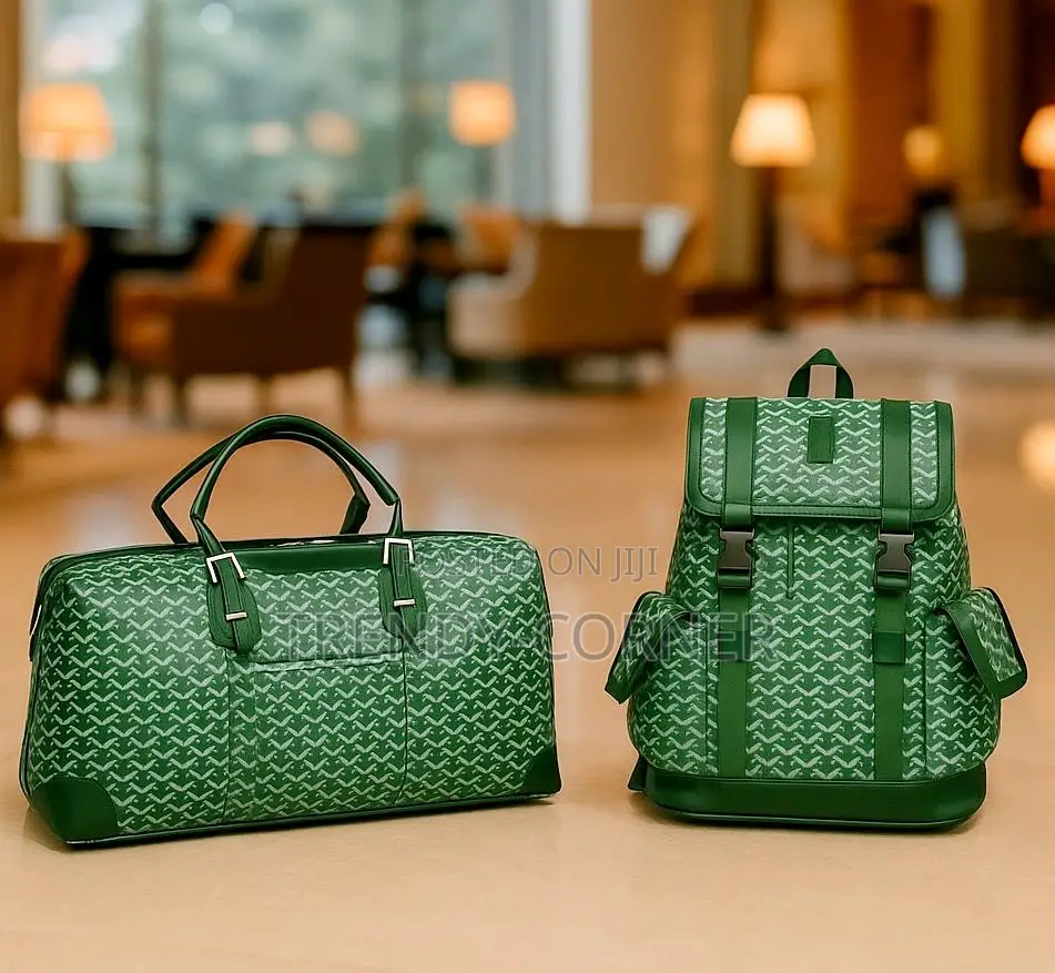 Goyard Boston 50 Backpack Set