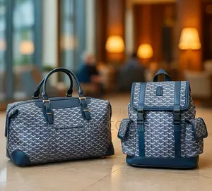 Goyard Boston 50 Backpack Set