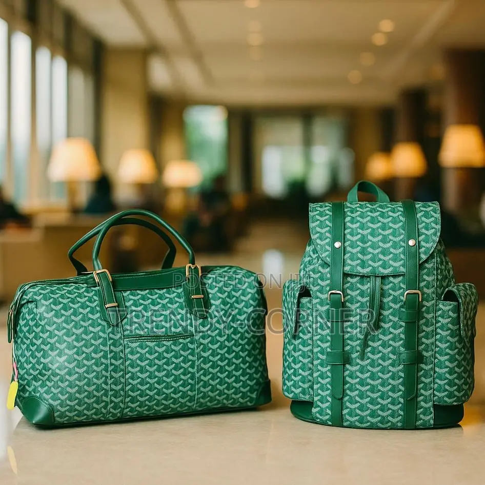 Goyard Boston 50 Backpack Set