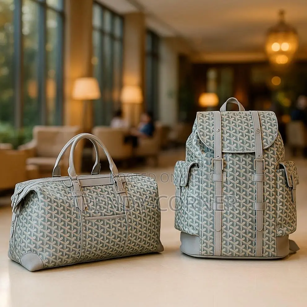 Goyard Boston 50 Backpack Set