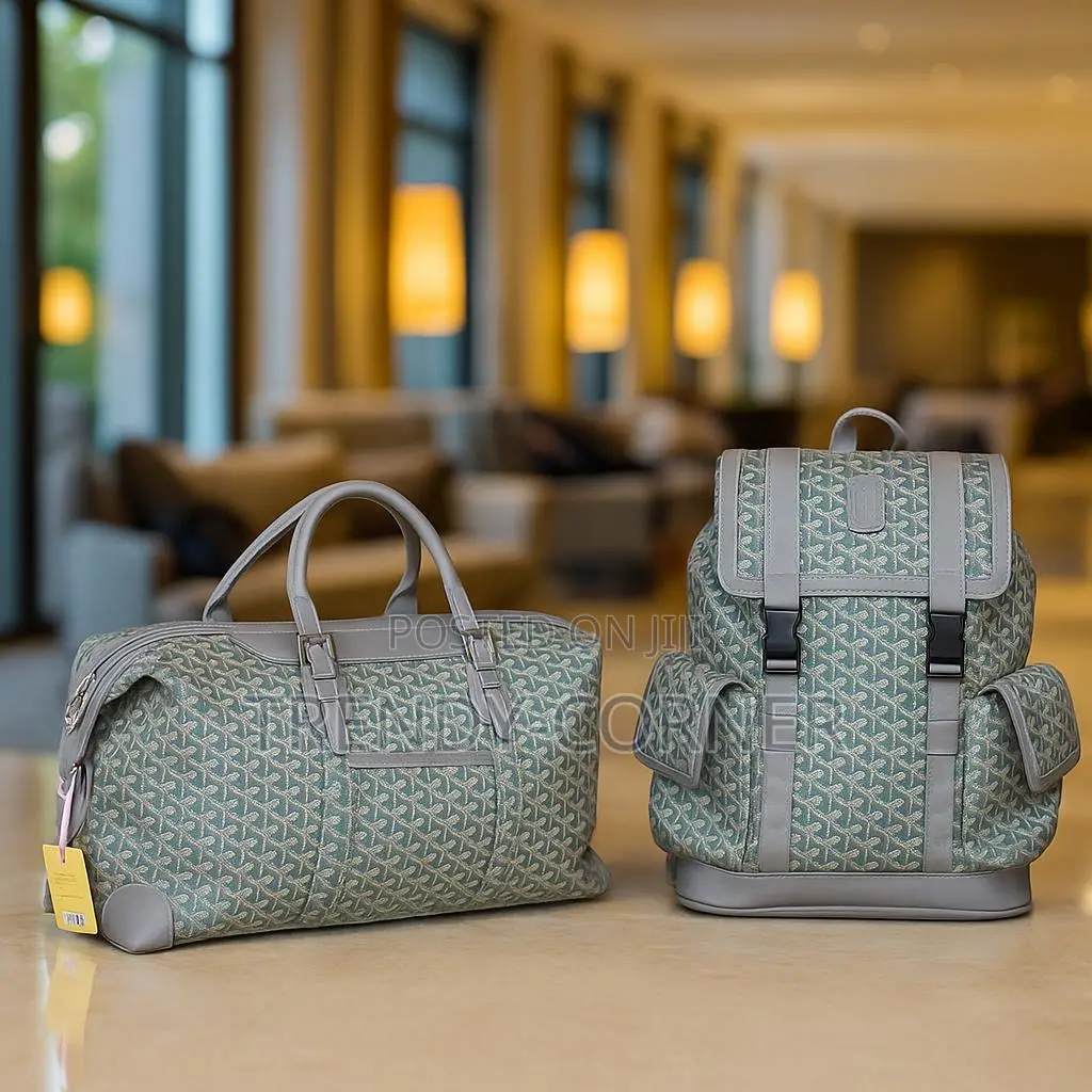Goyard Boston 50 Backpack Set